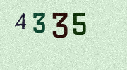 Visual Confirmation Security Code