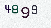 Visual Confirmation Security Code