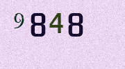 Visual Confirmation Security Code
